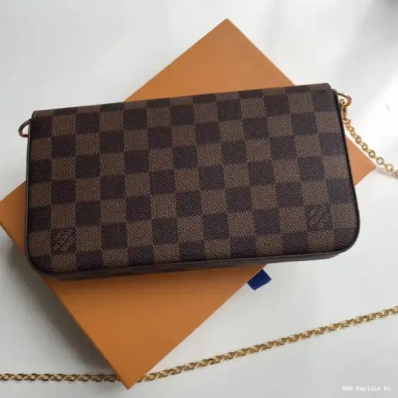 AAA Pruses Bags N63032 Damier Louis Vuitton Felicie Pochette Bag 0514